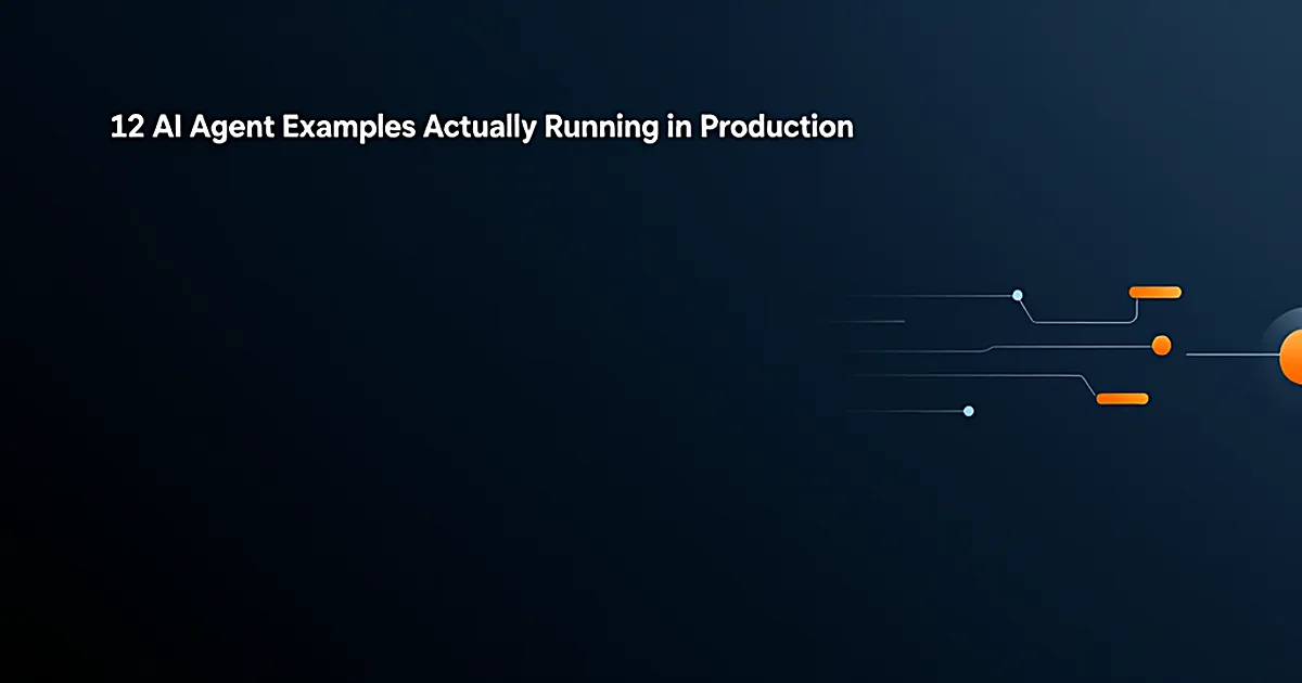 Developer working on laptop with terminal open, building and monitoring production AI agents